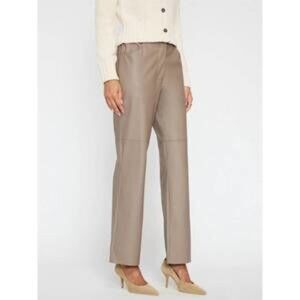 NEW BROCHU WALKER lara vegan leather pant in blume